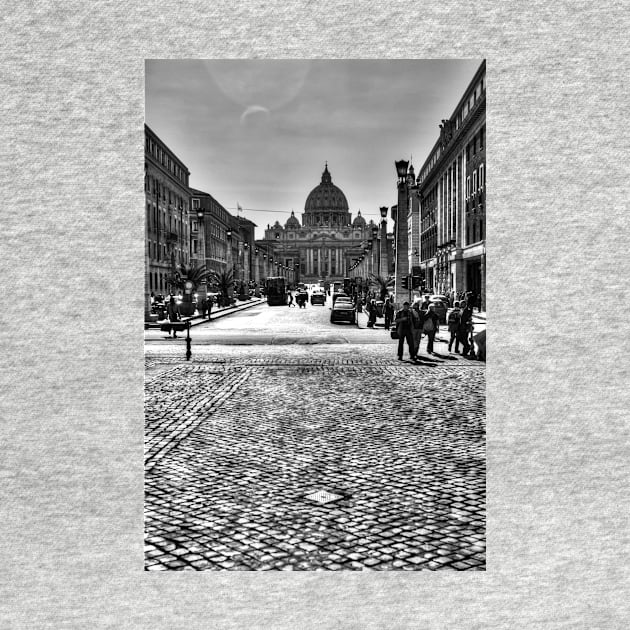 Sistine Chapel, Rome, Black And White by tommysphotos